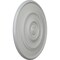 Ekena Millwork Traditional Reece Ceiling Medallion (Fits Canopies up to 5 7/8"), 24 3/8"OD x 1 1/8"P, Frost CM24REFRF - alternate 5